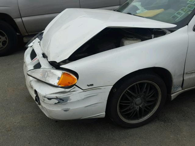 1G2NE52E75M149801 - 2005 PONTIAC GRAND AM S 白色 照片 9