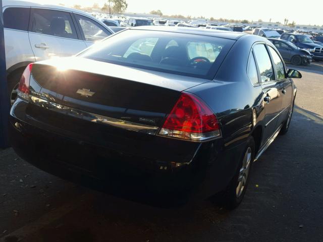 2G1WA5EK1A1252546 - 2010 CHEVROLET IMPALA LS BLACK photo 4