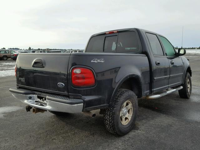 1FTRW08W11KE44363 - 2001 FORD F150 SUPER BLACK photo 4