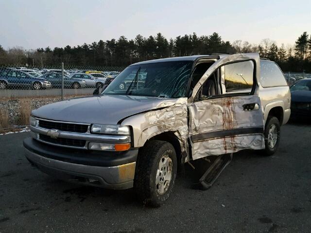 1GNFK16T54J133369 - 2004 CHEVROLET SUBURBAN K GRAY photo 2