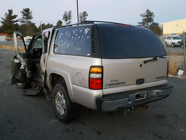 1GNFK16T54J133369 - 2004 CHEVROLET SUBURBAN K GRAY photo 3