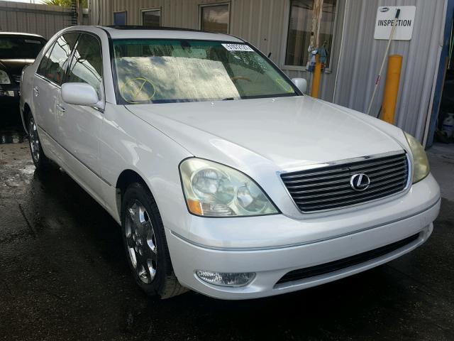 JTHBN30F020052214 - 2002 LEXUS LS 430 WHITE photo 1