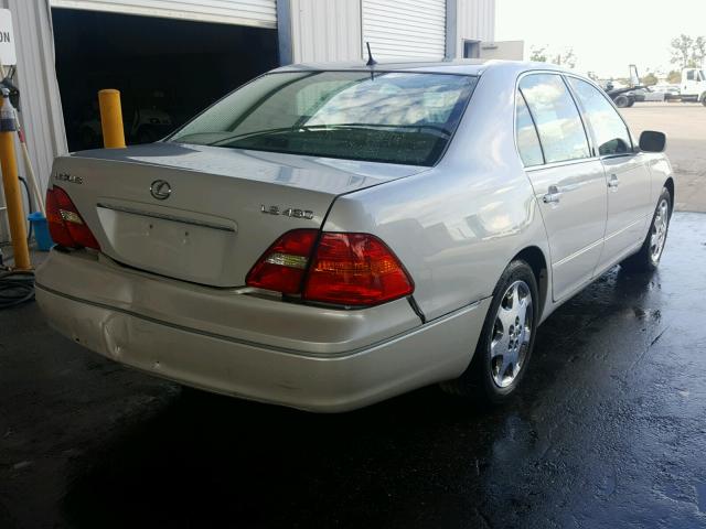 JTHBN30F020052214 - 2002 LEXUS LS 430 WHITE photo 4