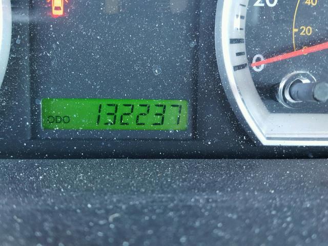 KL1TD56E09B604657 - 2009 CHEVROLET AVEO LS RED photo 8