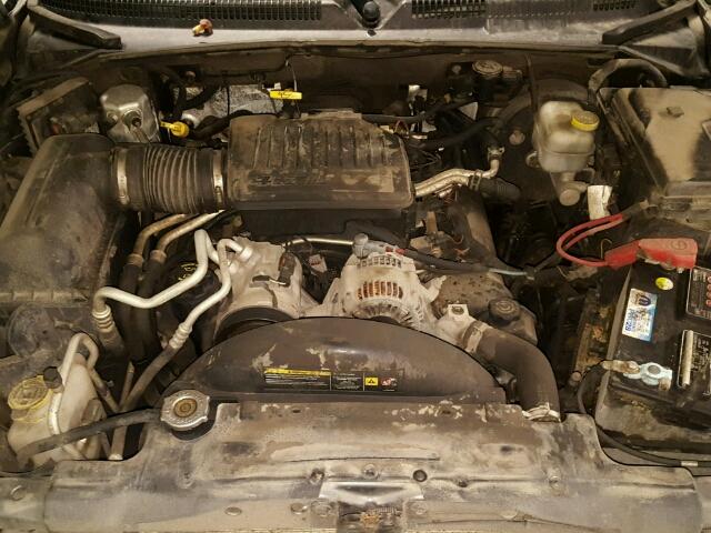 1D7HW42N16S509969 - 2006 DODGE DAKOTA SLT GRAY photo 7