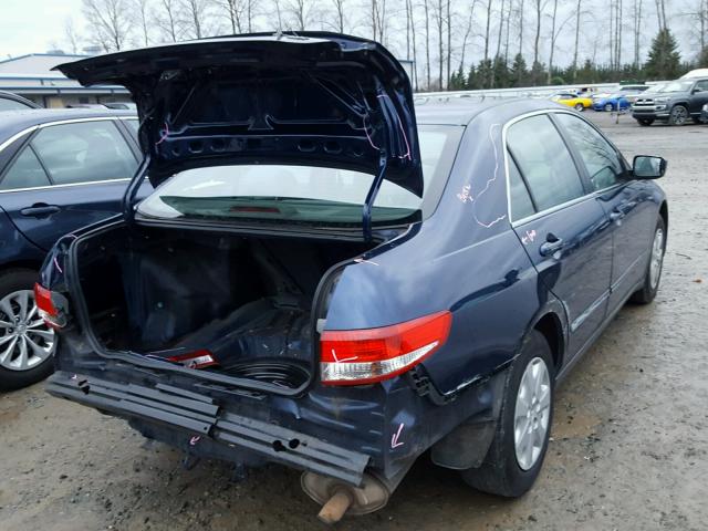 JHMCM56364C022944 - 2004 HONDA ACCORD LX BLUE photo 4