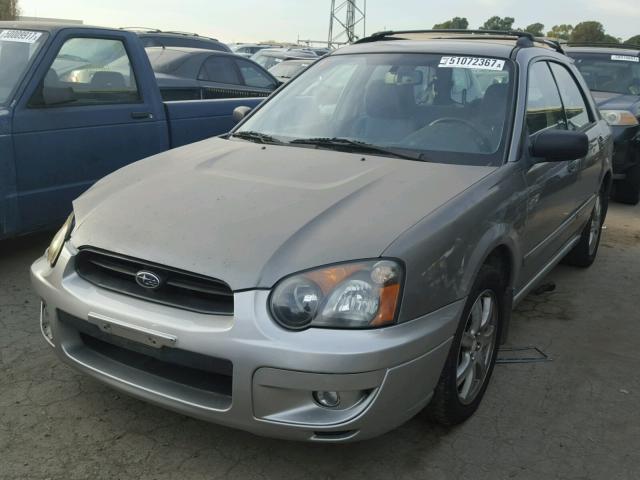 JF1GG68575H816828 - 2005 SUBARU IMPREZA OU TAN photo 2