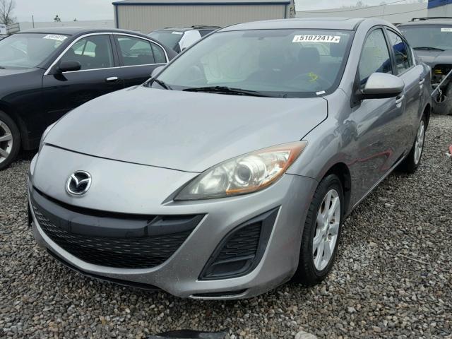 JM1BL1SF4A1240591 - 2010 MAZDA 3 I SILVER photo 2