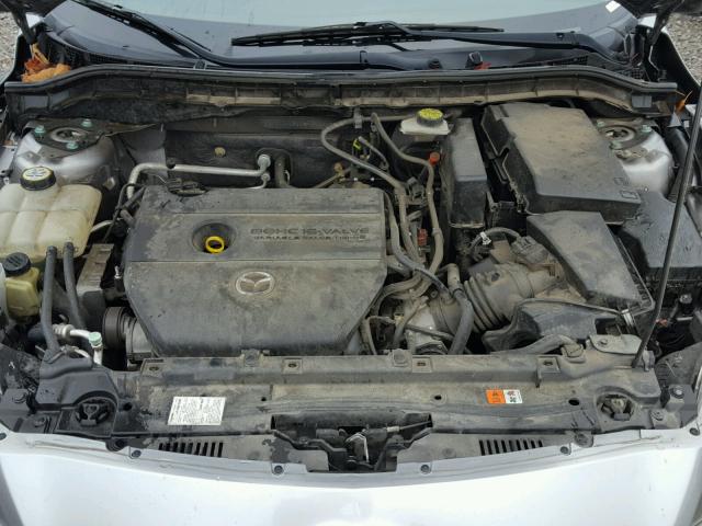 JM1BL1SF4A1240591 - 2010 MAZDA 3 I SILVER photo 7