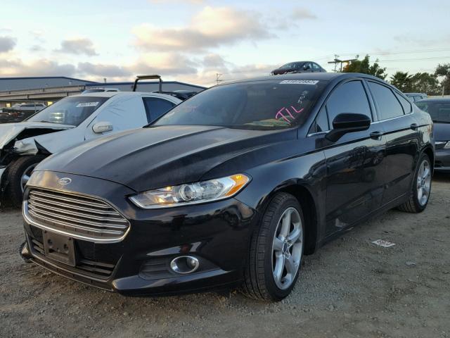 3FA6P0G7XGR281829 - 2016 FORD FUSION S BLACK photo 2