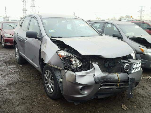 JN8AS5MV5DW137265 - 2013 NISSAN ROGUE S GRAY photo 1