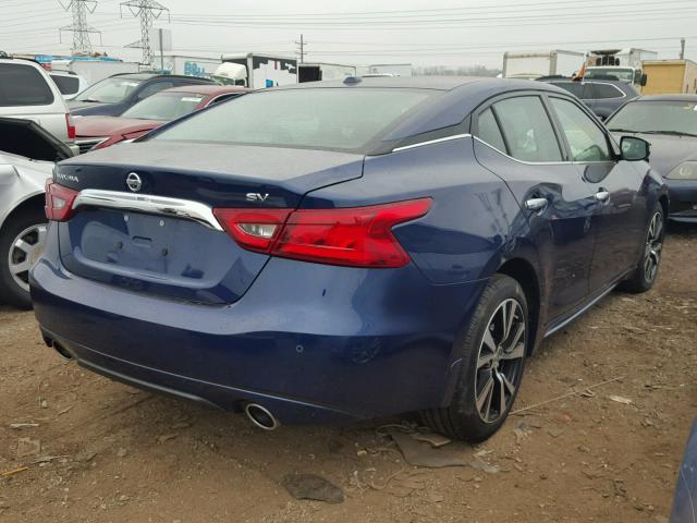 1N4AA6AP2HC453553 - 2017 NISSAN MAXIMA 3.5 BLUE photo 4