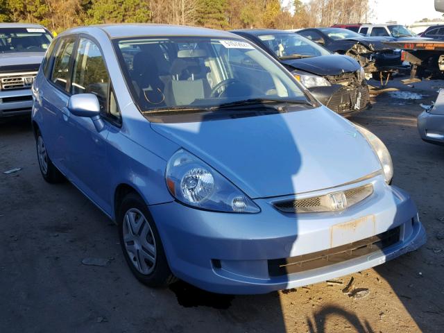 JHMGD37458S045706 - 2008 HONDA FIT BLUE photo 1