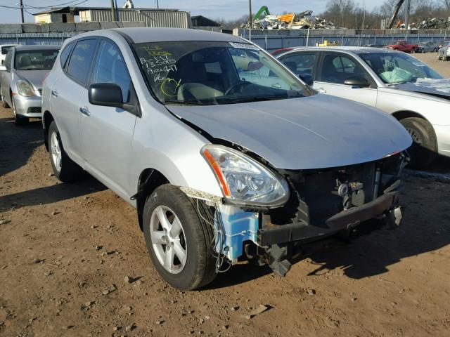 JN8AS5MV4AW143716 - 2010 NISSAN ROGUE S SILVER photo 1