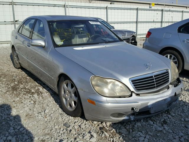 WDBNG75J31A146611 - 2001 MERCEDES-BENZ S 500 SILVER photo 1