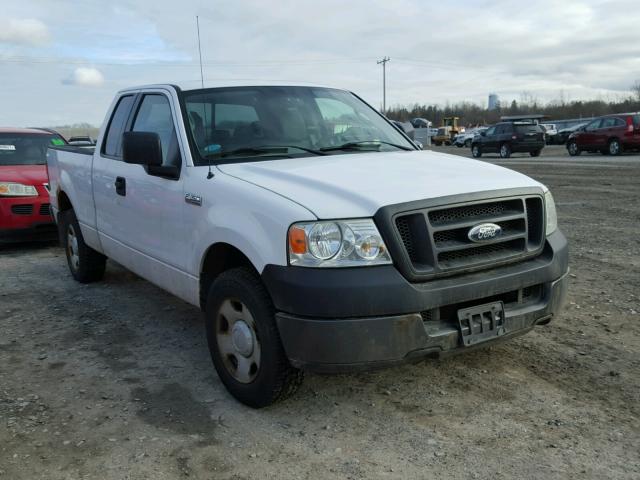 1FTRX12W05FB25062 - 2005 FORD F150 WHITE photo 1