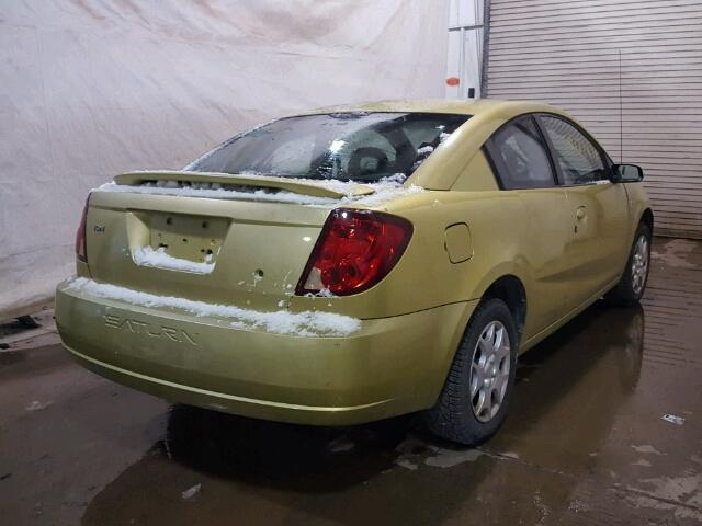 1G8AM12F64Z151226 - 2004 SATURN ION LEVEL GREEN photo 4