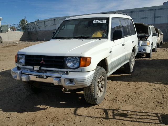 JA4MR51R2XJ000601 - 1999 MITSUBISHI MONTERO WHITE photo 2