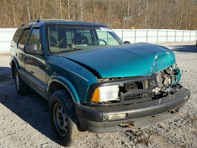 1GNDT13W8S2168899 - 1995 CHEVROLET BLAZER GREEN photo 1