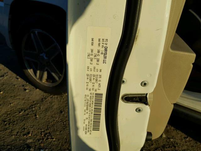 1J8FF48W78D648960 - 2008 JEEP PATRIOT LI WHITE photo 10