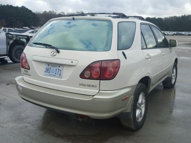 JT6GF10U8Y0047303 - 2000 LEXUS RX 300 WHITE photo 4