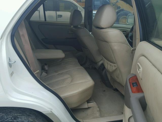 JT6GF10U8Y0047303 - 2000 LEXUS RX 300 WHITE photo 6