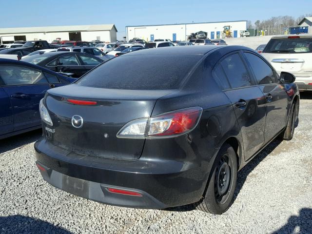 JM1BL1UF8B1413642 - 2011 MAZDA 3 I BLACK photo 4