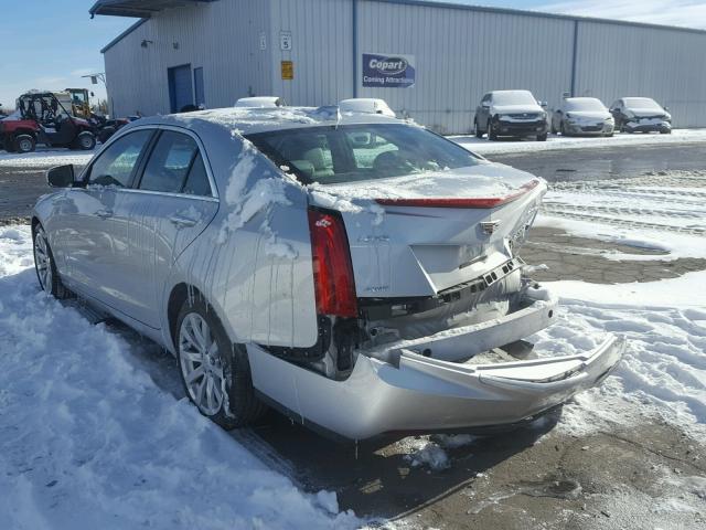 1G6AG5RX0H0176770 - 2017 CADILLAC ATS SILVER photo 3