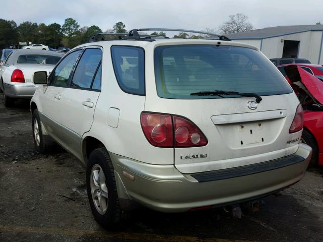 JT6HF10U7X0012268 - 1999 LEXUS RX 300 CREAM photo 3