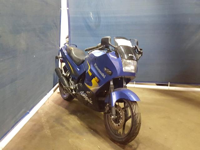 JKAEXMF143A096474 - 2003 KAWASAKI EX250 F BLUE photo 1