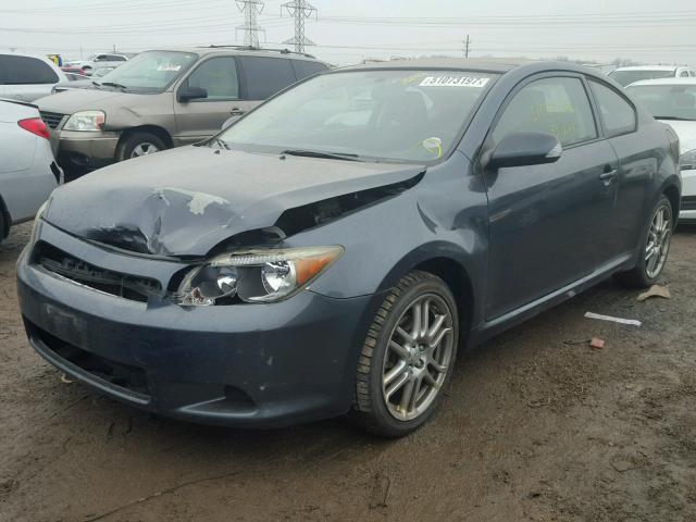 JTKDE177370213944 - 2007 TOYOTA SCION TC GRAY photo 2