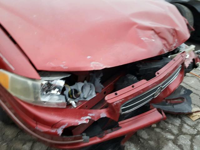 2G4WB52K2X1588705 - 1999 BUICK REGAL LS BURGUNDY photo 9