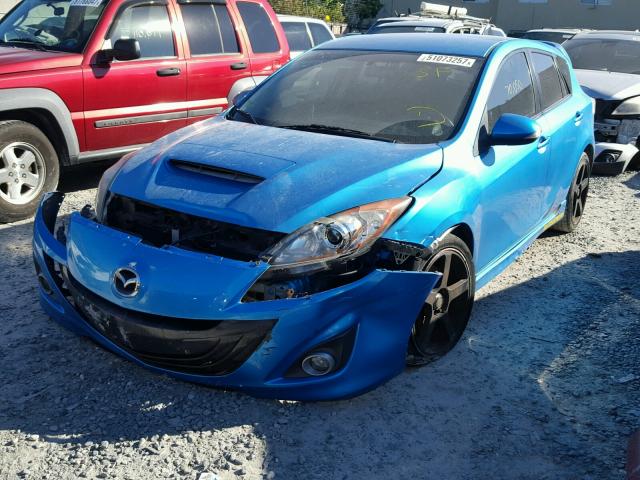 JM1BL1H39A1350386 - 2010 MAZDA SPEED 3 蓝色 照片 2