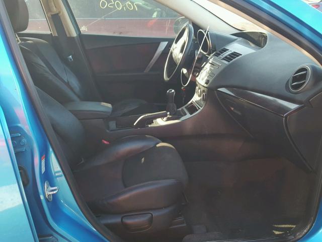 JM1BL1H39A1350386 - 2010 MAZDA SPEED 3 蓝色 照片 5