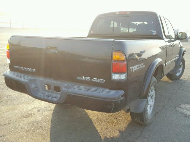 5TBBT48181S188505 - 2001 TOYOTA TUNDRA ACC BLACK photo 4