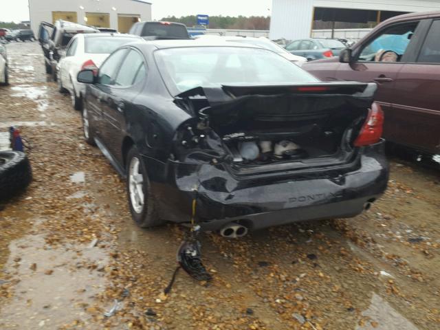 2G2WS522351279699 - 2005 PONTIAC GRAND PRIX BLACK photo 3