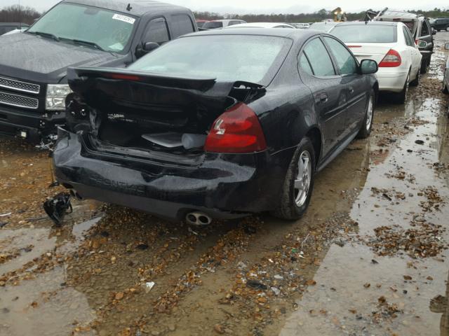 2G2WS522351279699 - 2005 PONTIAC GRAND PRIX BLACK photo 4