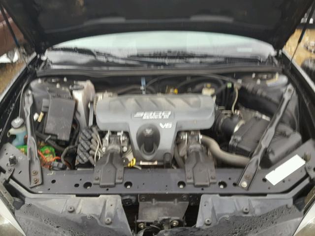 2G2WS522351279699 - 2005 PONTIAC GRAND PRIX BLACK photo 7