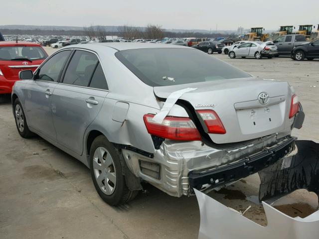 4T1BE46K67U133273 - 2007 TOYOTA CAMRY NEW SILVER photo 3