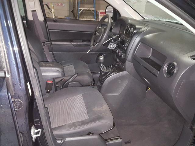 1J4NF1FB7BD176035 - 2011 JEEP COMPASS SP BLUE photo 5