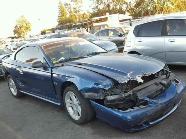 1FAFP42XXWF239025 - 1998 FORD MUSTANG GT BLUE photo 1