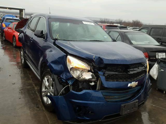 2CNALBEW5A6412424 - 2010 CHEVROLET EQUINOX LS BLUE photo 1