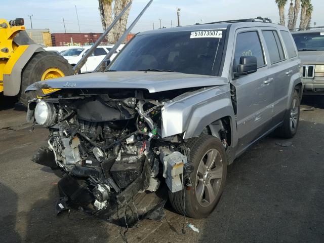 1C4NJPFA9HD157798 - 2017 JEEP PATRIOT LA SILVER photo 2