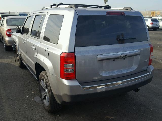 1C4NJPFA9HD157798 - 2017 JEEP PATRIOT LA SILVER photo 3