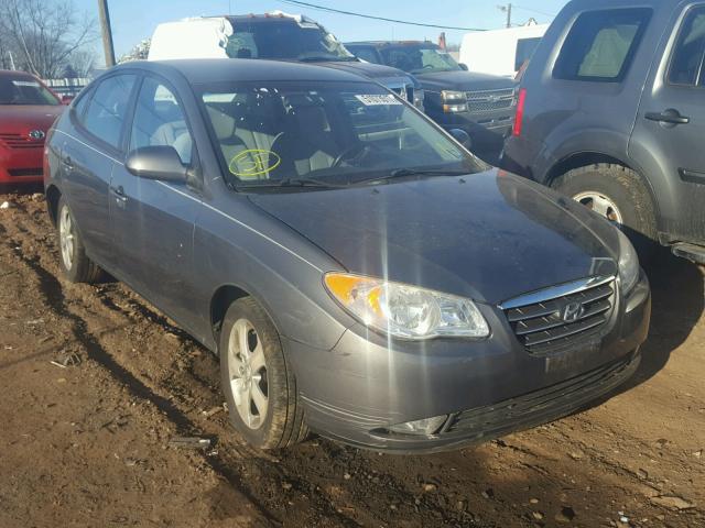 KMHDU46D88U524293 - 2008 HYUNDAI ELANTRA GL GRAY photo 1