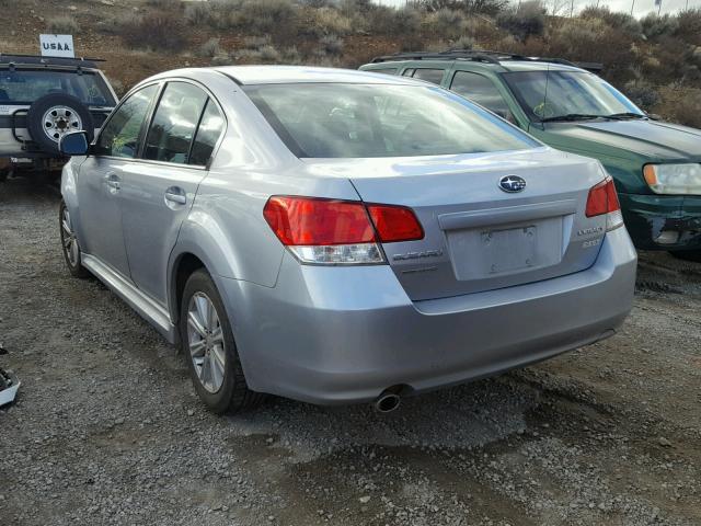 4S3BMBB67C3030397 - 2012 SUBARU LEGACY 2.5 BLUE photo 3