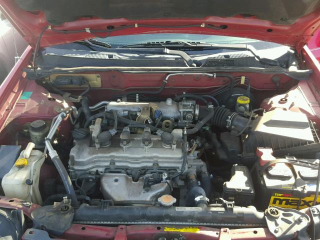 3N1CB51A26L463543 - 2006 NISSAN SENTRA 1.8 RED photo 7