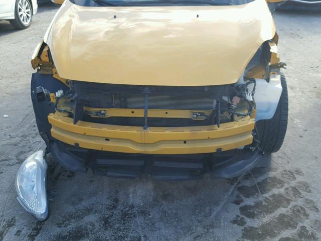 3FADP4FJ2BM100871 - 2011 FORD FIESTA SES YELLOW photo 9