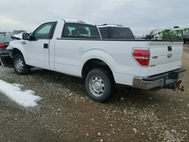 1FTMF1CM7BKD67876 - 2011 FORD F150 WHITE photo 3