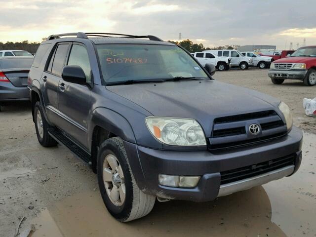 JTEZU14R840020850 - 2004 TOYOTA 4RUNNER SR GRAY photo 1